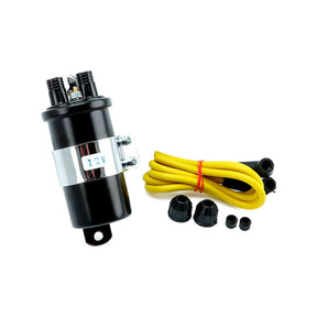Round Custom Ignition Coil Kit, 12v. Black Coils Mcs