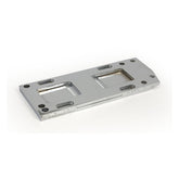 4 Speed Transmission Mount Plate. Chrome Transmission Mount Plates Mcs