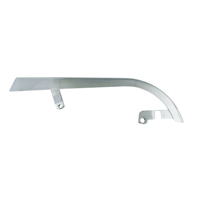 Upper Belt Guard, Dyna. Chrome Belt Guards Mcs