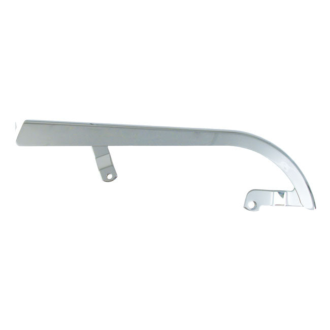 Upper Belt Guard, Dyna. Chrome Belt Guards Mcs