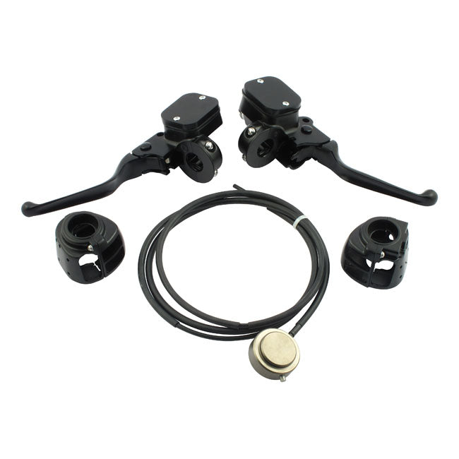 Handlebar Control Hydr. Clutch Conversion Kit. Black Handlebar Control Conversion Kits Mcs