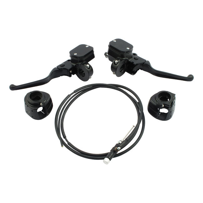 Handlebar Control Hydr. Clutch Conversion Kit. Black Handlebar Control Conversion Kits Mcs