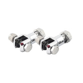 Passenger Foot Peg Stud Assembly. Chrome Footpegs Mounts Mcs