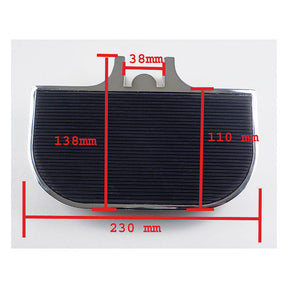 Mini D Floorboards. Chrome Floorboards Mcs
