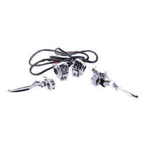 Handlebar Control Kit Chrome Mcs Default Title