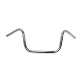 Apehanger Handlebar, 10" Rise, 1" Chrome Handlebars Mcs