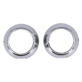 2 Piece Chrome Fork Boot Covers Fork Boot Covers Mcs