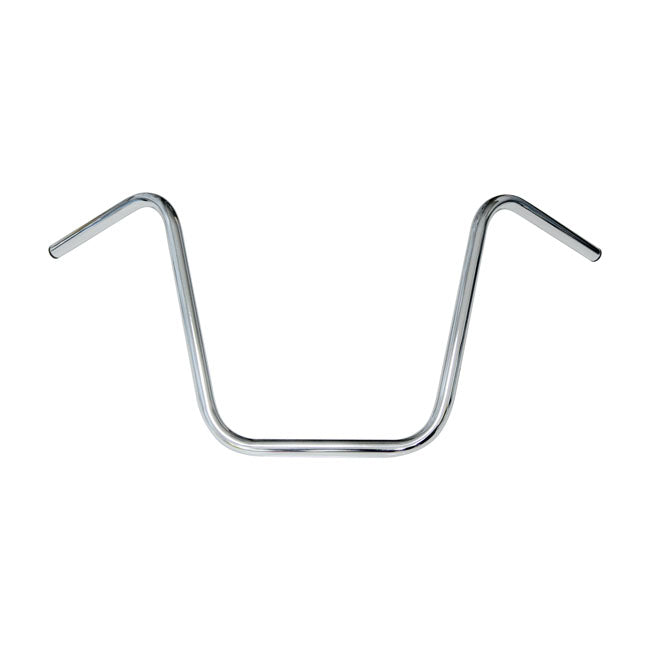 Apehanger Handlebar, 16" Rise, 1" Chrome Handlebars Mcs