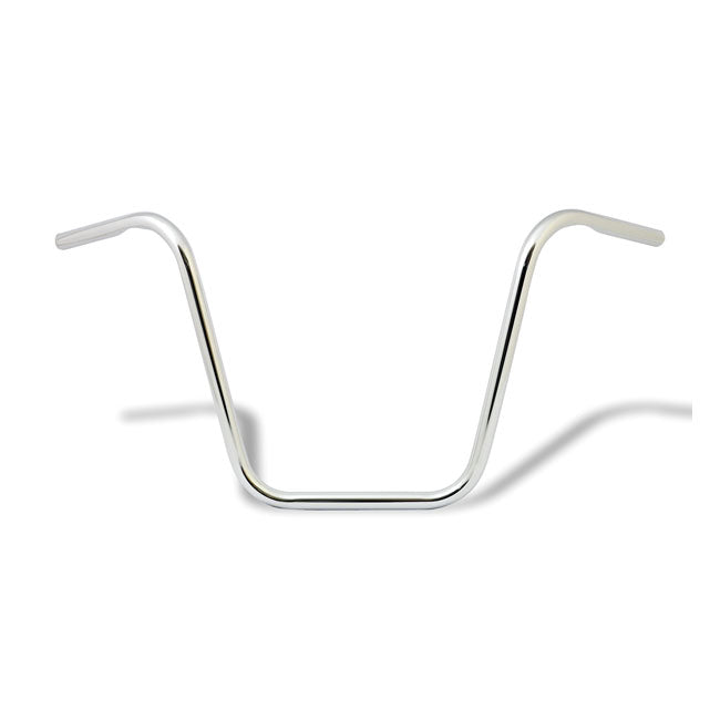 Apehanger Handlebar, 16" Rise, 1" Chrome Handlebars Mcs