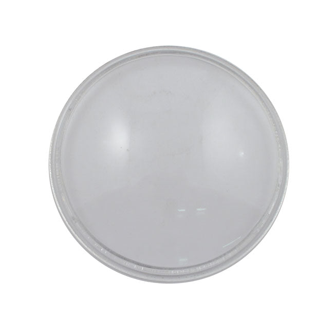 4 1/2" Spotlamp Lens. Clear. Glass Spotlamps Mcs