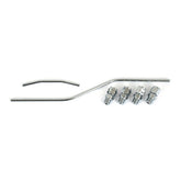 Shovel Rocker Box Oil Line Kit. Chrome Rocker Oil Lines Mcs
