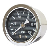 Marshall Oil Pressure Gauge, 0 100 Psi. Stainless Housing Oil Pressure Gauges Marshall