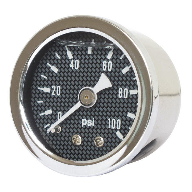 Marshall Oil Pressure Gauge, 0 100 Psi. Stainless Housing Oil Pressure Gauges Marshall