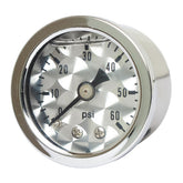 Marshall Oil Pressure Gauge, 0 60 Psi. Stainless Housing Oil Pressure Gauges Marshall