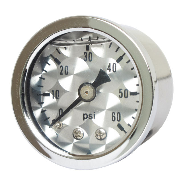 Marshall Oil Pressure Gauge, 0 60 Psi. Stainless Housing Oil Pressure Gauges Marshall