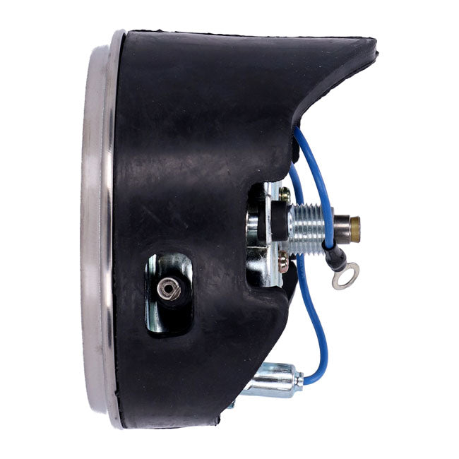 Fl Speedometer, ''41 45 Face'', Silver/Black. 2:1 Mph Speedometers Mcs