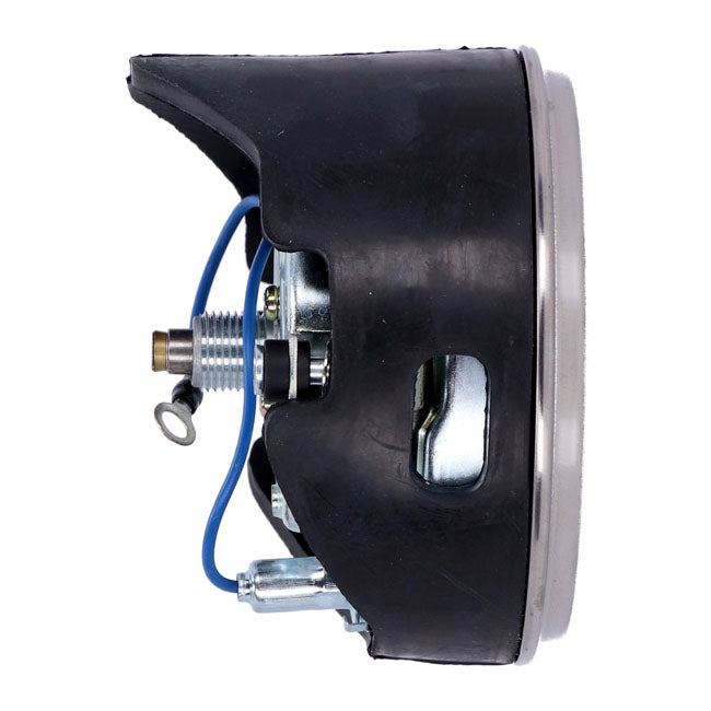 Fl Speedometer, ''41 45 Face'', Silver/Black. 2:1 Mph Speedometers Mcs