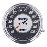 Fl Speedometer, ''46 47 Face'', Silver/Black. 1:1 Mph Speedometers Mcs