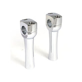 Dighton 5" Domed Risers. Chrome Risers Mcs