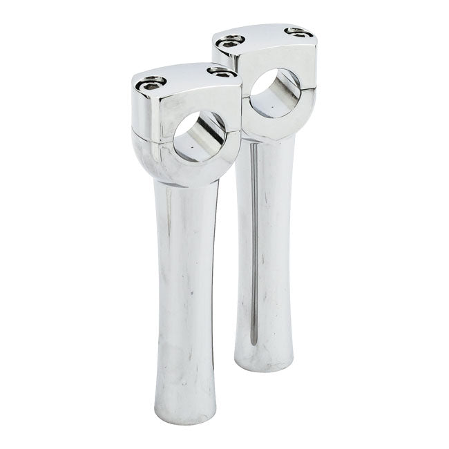 Dighton 6" Domed Risers. Chrome Risers Mcs