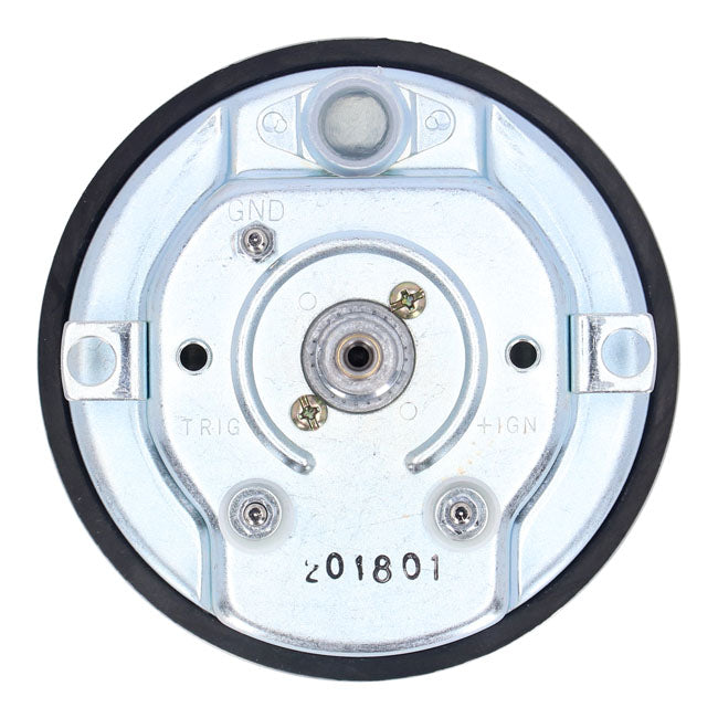 Fl Speedo/Tachometer, ''73 84 Face'', Black. 1:1 Kmh Speedometers Mcs