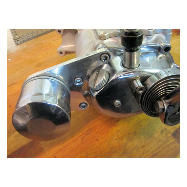 Streethogs, 4 Sp Transm. Mounted Oil Filter Bracket. Rear Oil Filter Brackets Streethogs