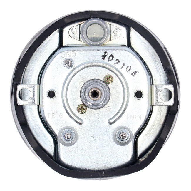 Fl Speedo/Tachometer, ''73 84 Face'', Black. 2:1 Kmh Speedometers Mcs
