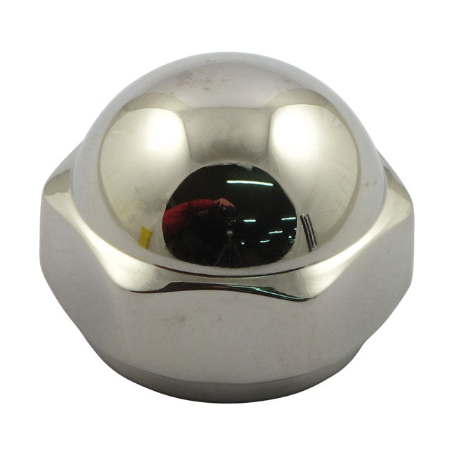 Stem Nut, Acorn. Stainless Fork Stem Bolts/Nuts/Covers Streethogs