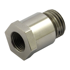 Streethogs, 1/8 Npt Oil Gauge Adapter. Stainless Oil Gauge Fittings Streethogs