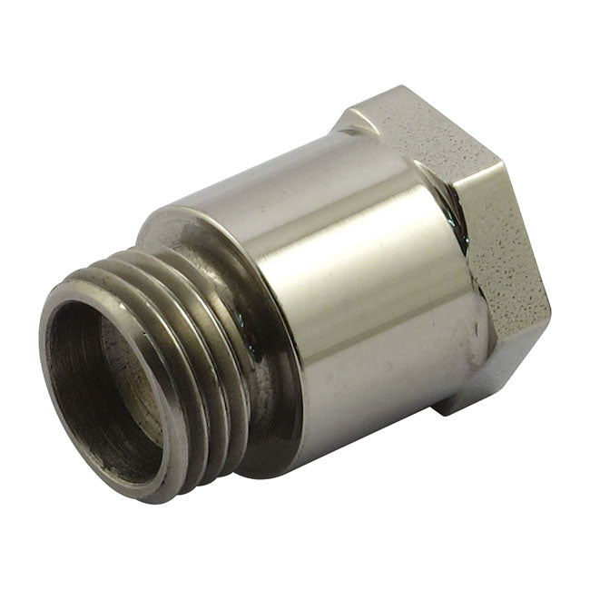 Streethogs, 1/8 Npt Oil Gauge Adapter. Stainless Oil Gauge Fittings Streethogs