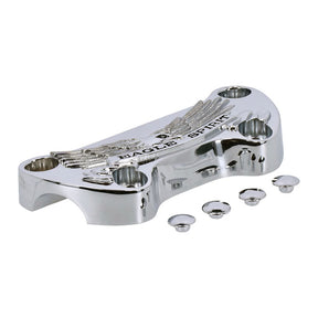 Handlebar Top Clamp, Without Skirt Handlebar Top Clamps Mcs