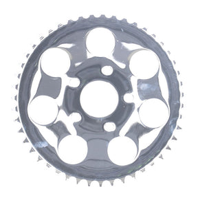 Rear Sprocket, Chrome. 47t Sprockets Rear Wheel Mcs