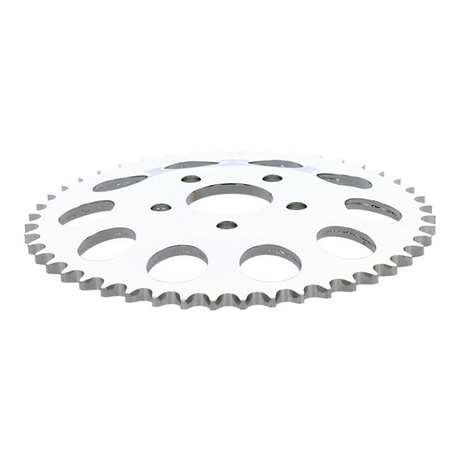 Rear Sprocket, Chrome. 46t Sprockets Rear Wheel Mcs