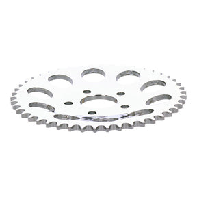 Rear Sprocket, Chrome. 46t Sprockets Rear Wheel Mcs