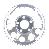 Rear Sprocket, Chrome. 49t Sprockets Rear Wheel Mcs