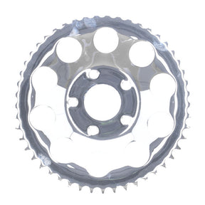 Rear Sprocket, Chrome. 49t Sprockets Rear Wheel Mcs