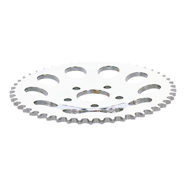 Rear Sprocket, Chrome. 49t Sprockets Rear Wheel Mcs