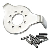 Triple Tree Mounted Fork Stop Kit. Stainless Fork Stops Mcs