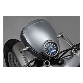 Daytona, Vintage 5-3/4" headlamp. Chrome HEADLAMPS Daytona