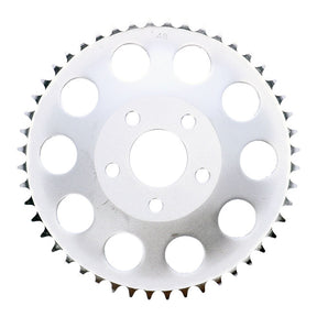 Rear Sprocket, Zinc. 48t Sprockets Rear Wheel Mcs