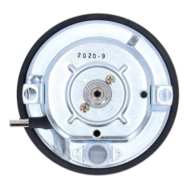 Fl Speedometer, ''62 67 Electra Face'', Black/Gold. 2:1 Kmh Speedometers Mcs