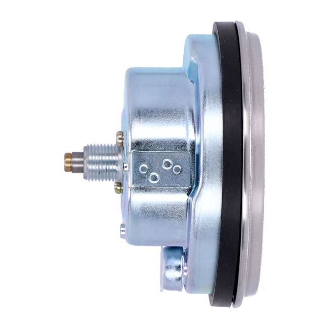 Fl Speedometer, ''62 67 Electra Face'', Black/Gold. 2:1 Kmh Speedometers Mcs