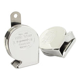 12 Volt Mini Turbine Horn Set. Chrome Horns Mcs