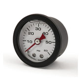 Marshall Oil Pressure Gauge, 0 60 Psi. Black Housing Oil Pressure Gauges Marshall