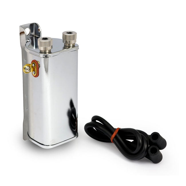 Oem Style Early 12 Volt Coil & Cable Kit, Chrome Coils Mcs