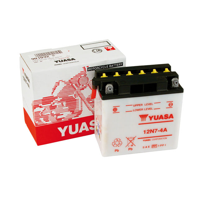 Yuasa, 12V lead-acid battery. 7Ah BATTERIES Yuasa