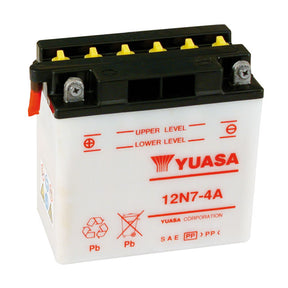 Yuasa, 12V lead-acid battery. 7Ah BATTERIES Yuasa