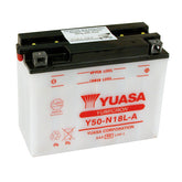 Yuasa, Yumicron 12V lead-acid battery Y50-N18L-A. 20Ah BATTERIES Yuasa
