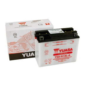 Yuasa, Yumicron 12V lead-acid battery Y50-N18L-A. 20Ah BATTERIES Yuasa
