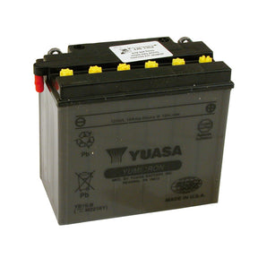 Yuasa, Yumicron 12V lead-acid battery YB16-B. 19Ah BATTERIES Yuasa